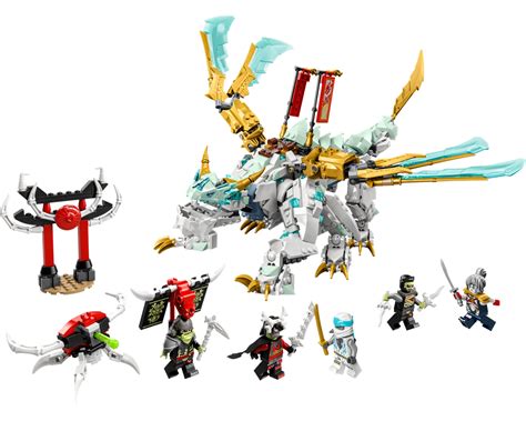 LEGO Set 71786-1 Zane's Ice Dragon Creature (2023 Ninjago ...