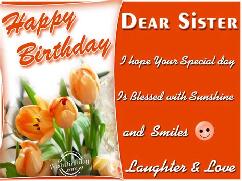 Birthday Wishes for Sister - Birthday Images, Pictures