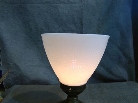 Antique Style White Glass Torchiere Floor Table Lamp Shade - Etsy Canada