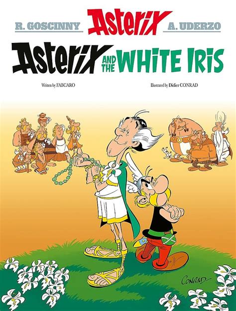 The Final Cover To Asterix And The White Iris, Revealed