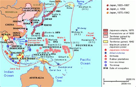 What was the Japanese expansion during WW2? | Socratic