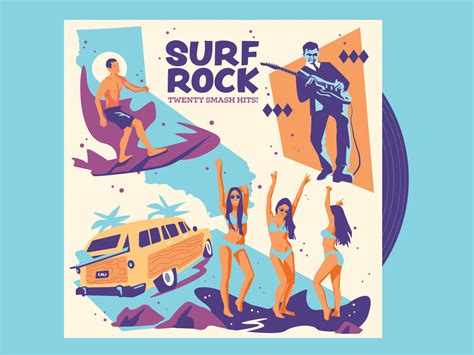 Surf Rock (remix) by Richard Mullins on Dribbble