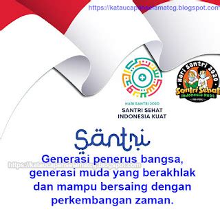 12 UCAPAN SELAMAT HARI SANTRI TERBARU UNTUK DISAMPAIKAN KEPADA SANTRIWAN & SANTRIWATI DI ...