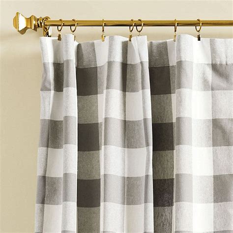 Buffalo Check Curtains | Drapery panels, Buffalo check curtains, Check curtains