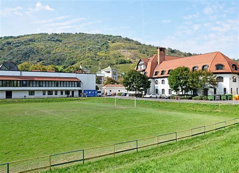 School Soccer Field Stock Photos, Pictures & Royalty-Free Images - iStock