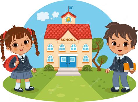 School Clipart-boy going to school and waving school clipart - Clip Art ...