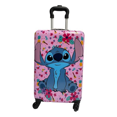 Fast Forward Lilo & Stitch Luggage 20 Inches Hard-Sided Tween Spinner ...