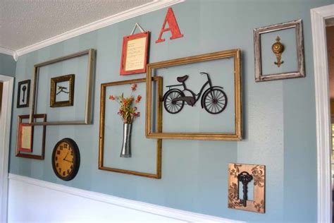 With DIY Ideas Picture Frame Wall Clock | DecoratioN | Pinterest