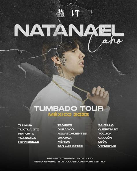 Natanael Cano: Estas son las fechas del Tumbado Tour México 2023 ...