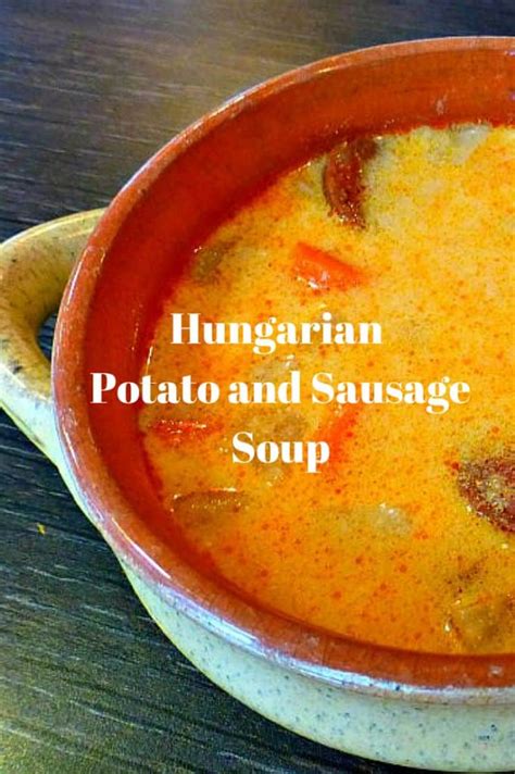 Hungarian Potato and Sausage Soup