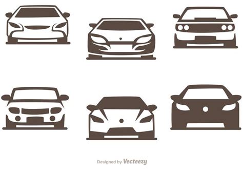 Cars Silhouette Vector Pack of Sports Cars - Download Free Vector Art ...