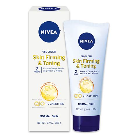 Buy NIVEA Skin Firming and Toning Body Gel Cream with Q10, Firming Body Cream, Moisturizing Skin ...