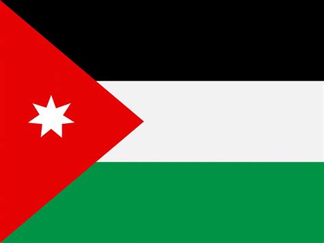 Flag Of Jordan Free Stock Photo - Public Domain Pictures