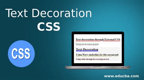 Text Decoration CSS | How does Text Decoration in CSS work?