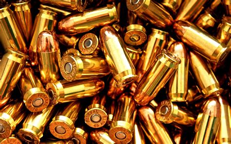 Bullets Cartridges, gold bullet lot War & Army #Bullet #war #army #bullets #2K #wallpaper # ...