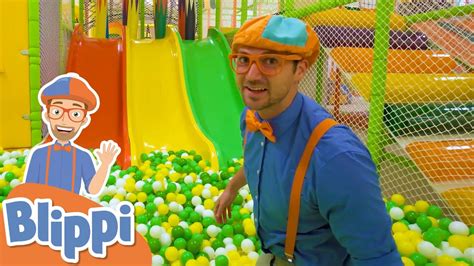 Blippi Visits Jumping Beans Indoor Playground! | Learn With Blippi | Educational Videos For Kids ...