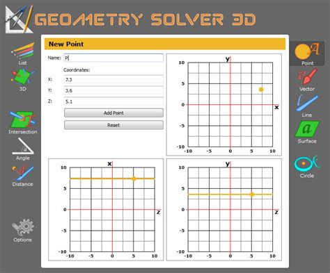 Geometry Solver 3D