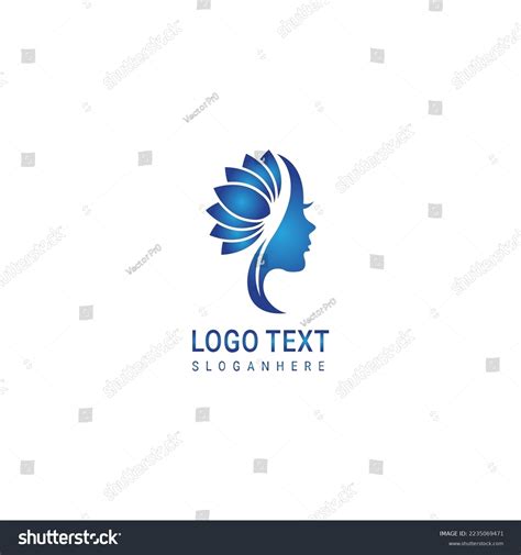 Beauty Queen Logo Design Template Vector Stock Vector (Royalty Free ...