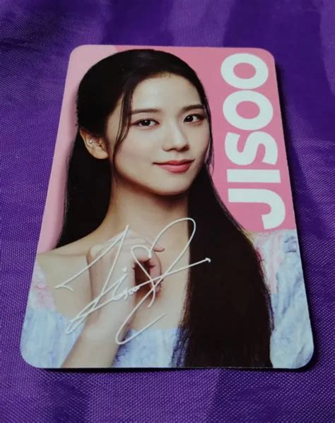 OFFICIAL BLACKPINK X Oreo Jisoo Photo Card Black Pink Promo K Pop Photocard Kpop $20.00 - PicClick
