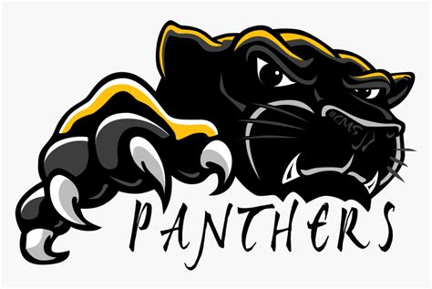 Panther Logo Kid Clipart Clipart - High School Panther Logo, HD Png ...