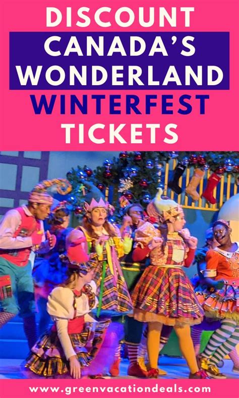 Canada's Wonderland WinterFest Discount Code | Canadas wonderland ...