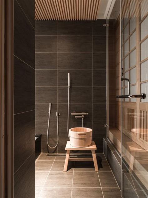 15 Minimalist Japanese Bathroom With Zen Elements | Housetodecor.com