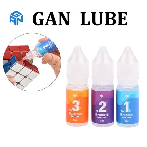 10ml Speed Cube Lubricant Maintenance Lube Oil Rubik's Cube Smooth GAN ...