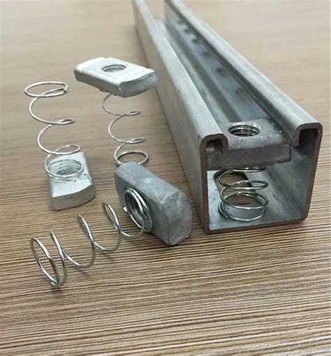 Chengyi Factory Price M6 M8 M10 T Channel Spring Nut Zinc Plated Long ...