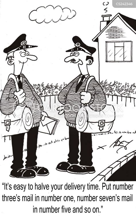 Postal Delivery Cartoons and Comics - funny pictures from CartoonStock