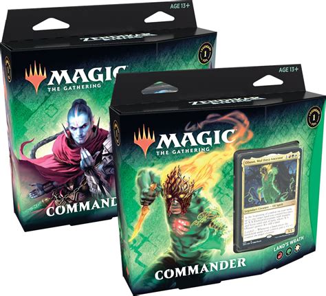 Zendikar Rising - Commander Deck [Set of 2] - Commander: Zendikar ...