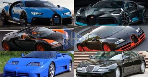 All Bugatti Models - encyCARpedia