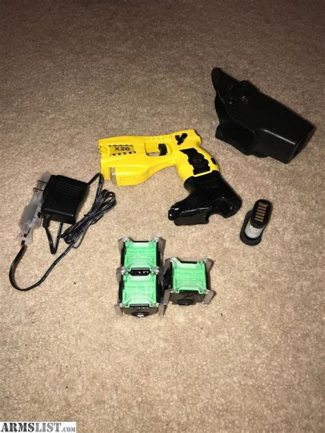 ARMSLIST - For Sale/Trade: X26 Taser with battery and cartridges CAMERA SOLD! LOOK AT OTHER LISTING!