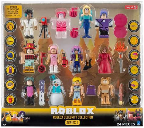 Roblox Series 4 Celebrity Collection Exclusive 3 Action Figure 12-Pack Damaged Package Jazwares ...