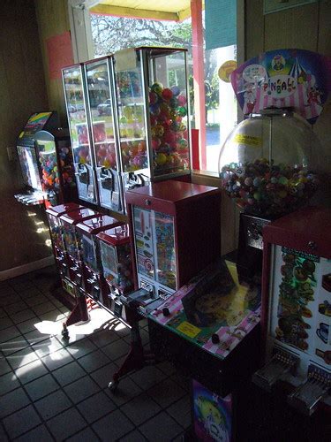 Candy dispensers | in deb's frosty at Diamond Springs, Calif… | Flickr