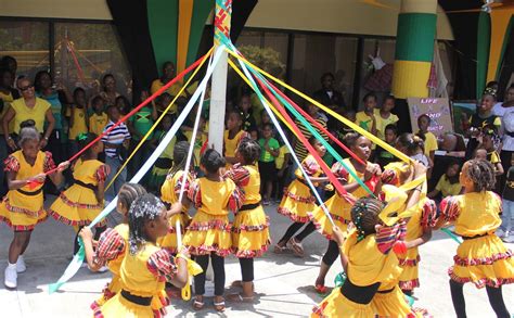 May Day Beltane Maypole Dancing | Jamaica culture, Jamaica culture ...