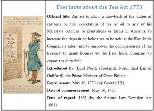 Tea Act 1773: History, Date, Facts, & Significance - World History Edu