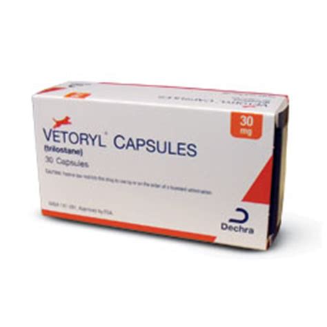 V : Vetoryl (Trilostane) 60mg, 30 capsules