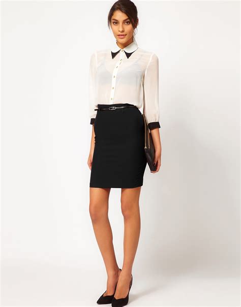 Pencil Skirt Outfits Tumblr And Crop top Dress Pattern Outfit Tumblr ...