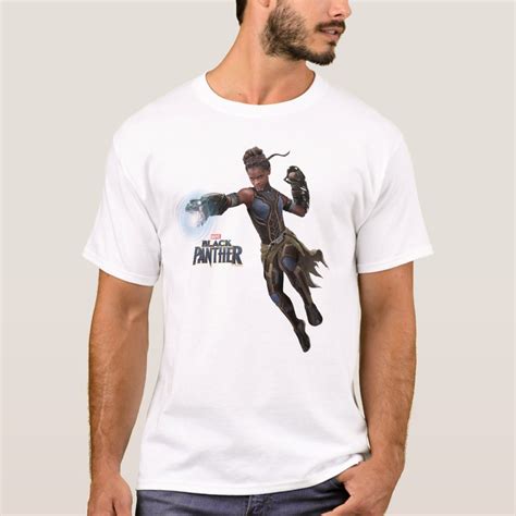 Black Panther | Shuri With Vibranium Gauntlets T-Shirt | Zazzle