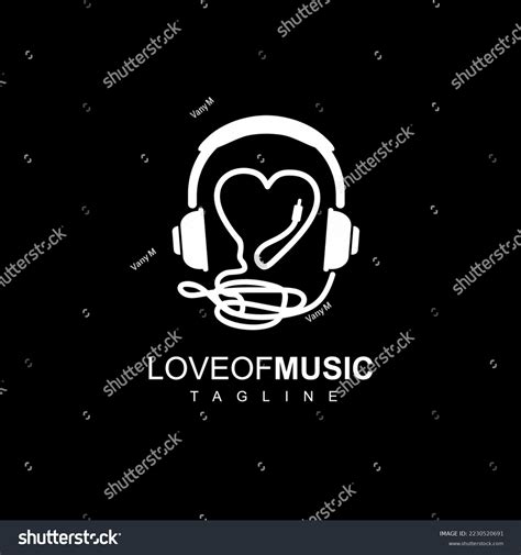 Love Music Logo Vector Company Stock Vector (Royalty Free) 2230520691 ...