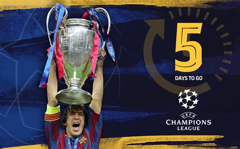 5 | Champions Leagues won by Barça