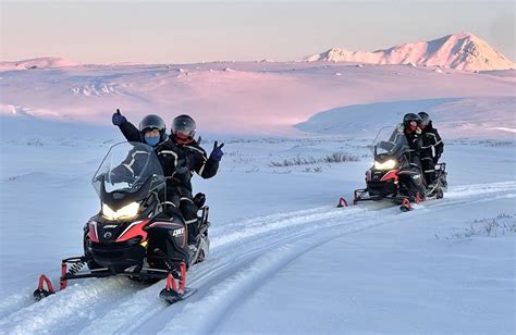 Myvatn Snowmobile 1.Hour Tour - Geotravel Iceland