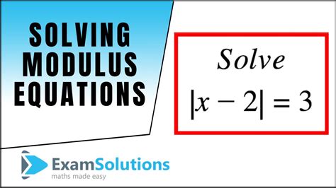 Modulus Meaning In Math