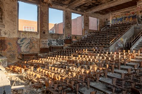 Abandoned Horace Mann High School Gary Indiana | FREAKTOGRAPHY