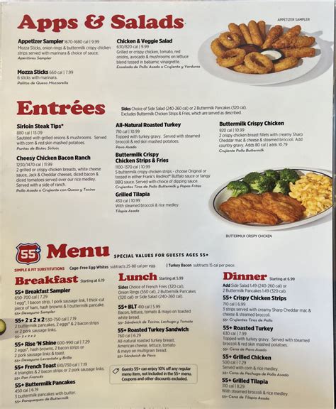 IHOP menu – SLC menu