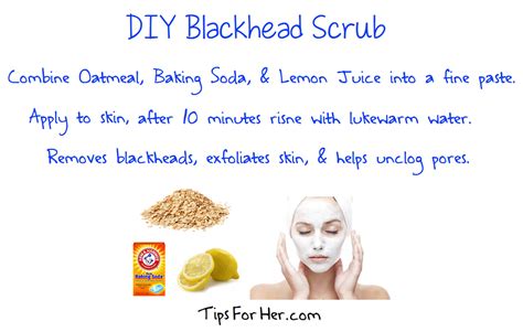 DIY Blackhead Scrub