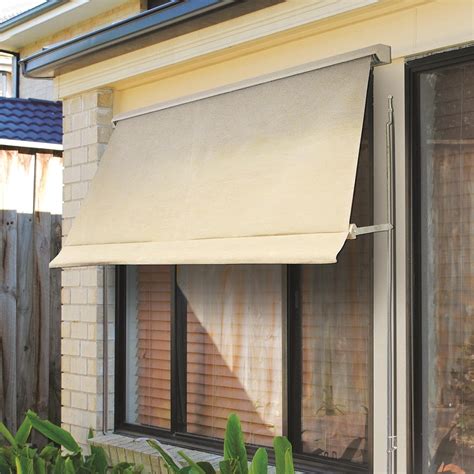 Windoware 1.5 x 2.1m Raven Fixed Arm Outdoor Awning Blind - Bunnings ...