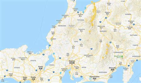 World Maps Library - Complete Resources: Japanese Alps Maps