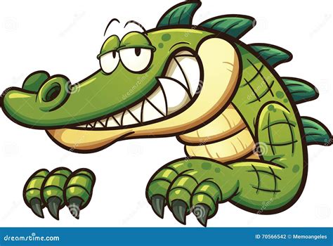 Cartoon Crocodile Brushing His Teeth. Royalty-Free Stock Photo | CartoonDealer.com #49247895