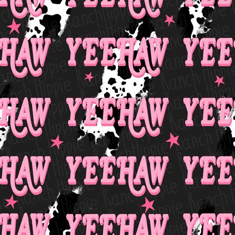 Western Seamless Pattern. Yeehaw Png. Digital Download Only. - Etsy